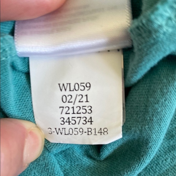 Turquoise The North Face women’s Never Stop Exploring t-shirt, size medium - Picture 9 of 10